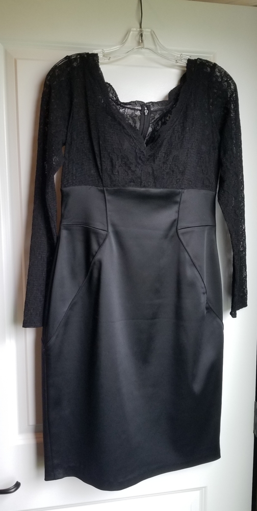 Lace and Satin Dress